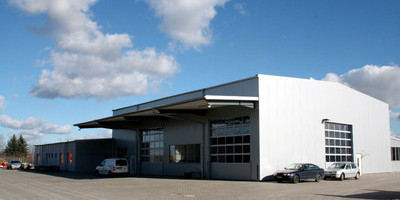 Neubau eines Betriebes für Landtechnik, Langenstein, 2006-207
Auftraggeber: Bruns GmbH & Co.KG