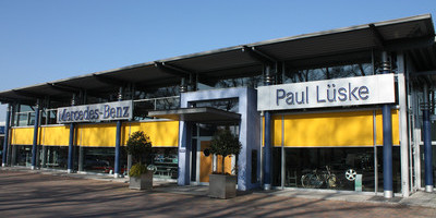 Umbau und Erweiterung eines Autohauses (Mercedes Benz), Cloppenburg, 2003-2004
Auftraggeber: Paul Lüske, Cloppenburg
